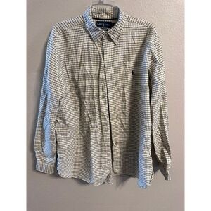 Ralph Lauren Classic Fit Button Down Plaid Checkered‎ Shirt XL
